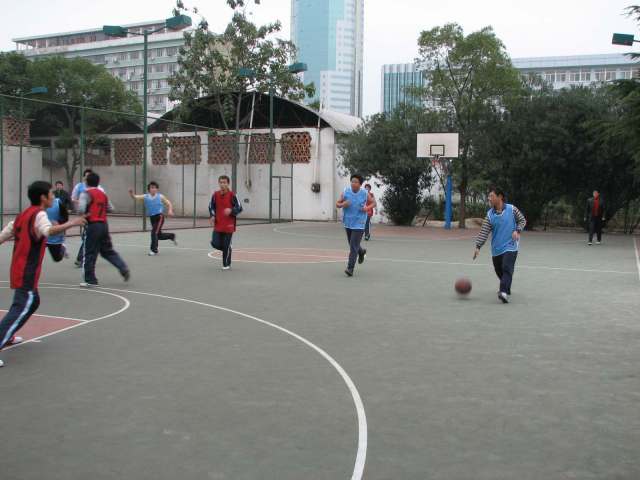 武汉分院地区男子篮球比赛