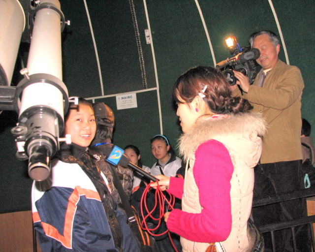 2009天文年启动仪式-台站参观-采访