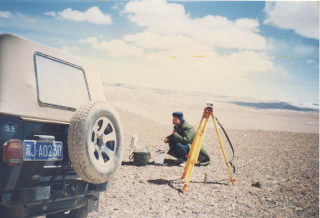 1996年西藏羌塘无人区油气探勘（GPS+重力）